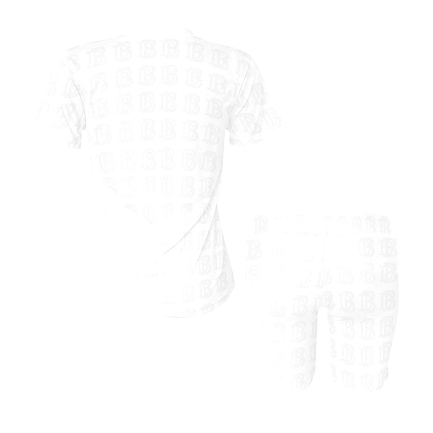 D BIJON TWO-PIECE SHIRT/SHORTS SET