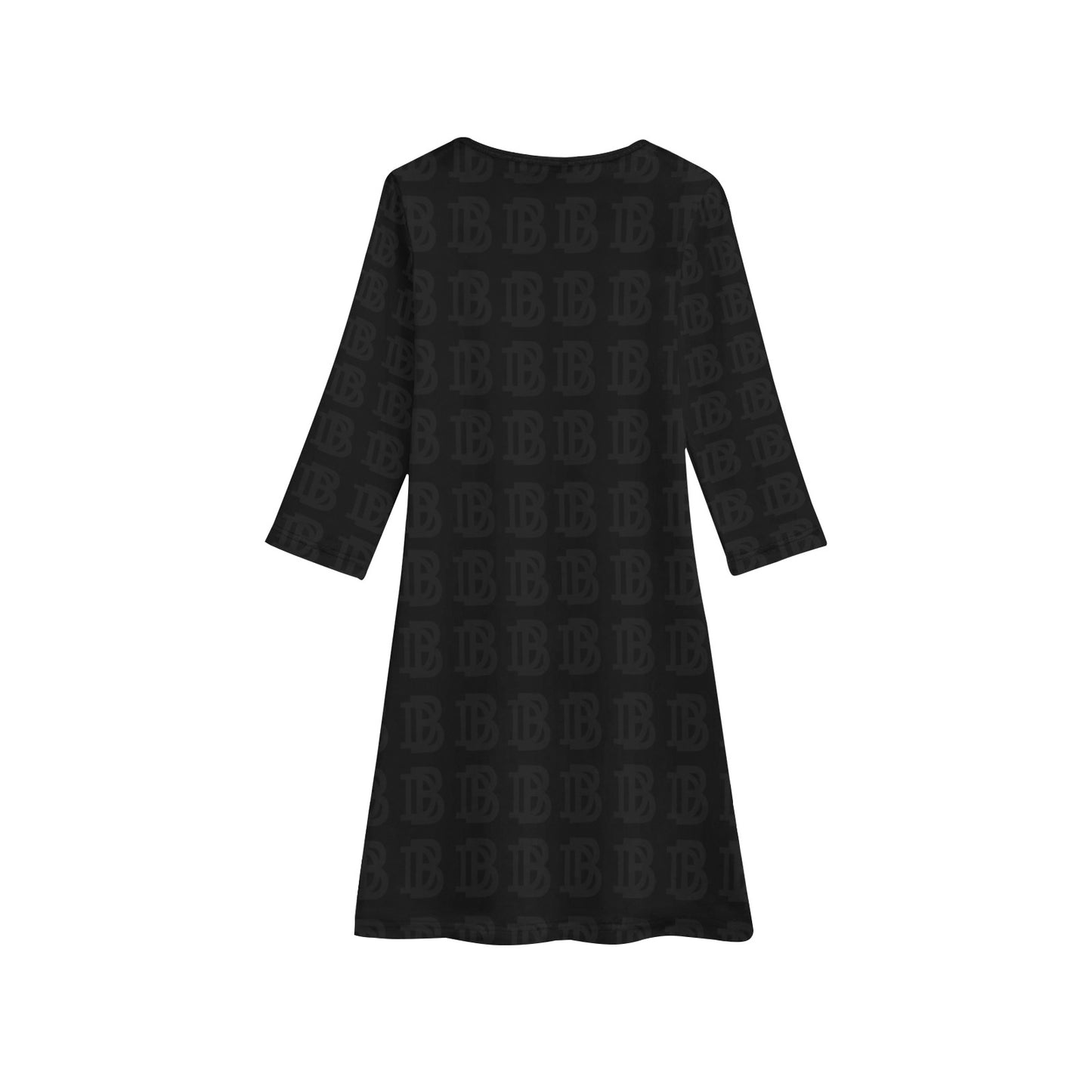 D BIJON GIRL'S LONG SLEEVE DRESS