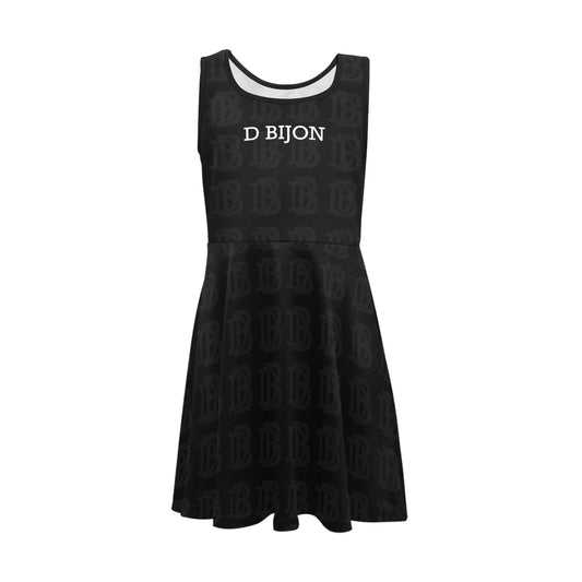 D BIJON GIRL'S SLEEVELESS SUNDRESS